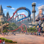 universal studios uk theme park