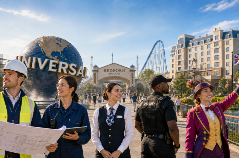 Universal Studios UK jobs.